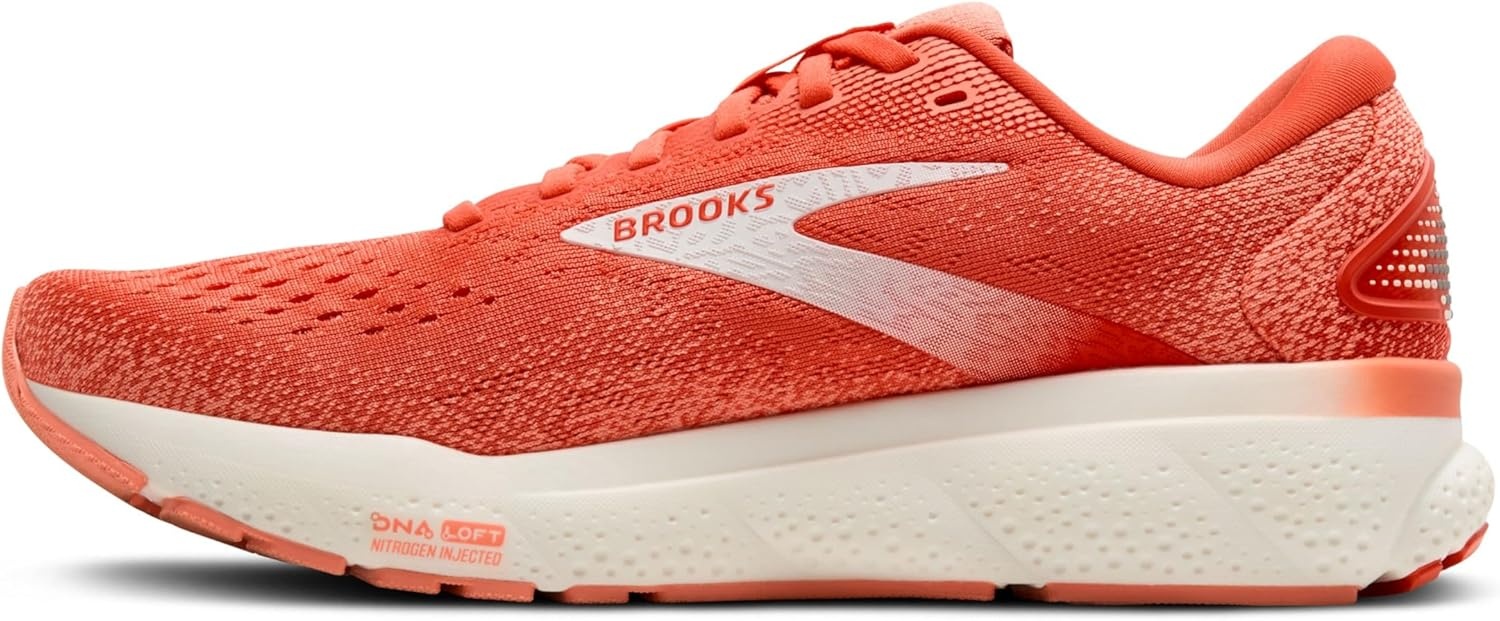 image:imageBrooks Womens Ghost 16 Neutral Running ShoeCoralDesert FlowerCoconut