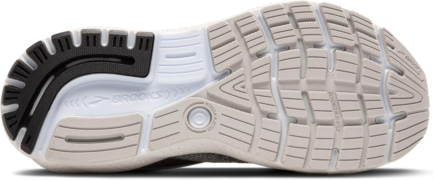 image:imageBrooks Womens Ghost 16 Neutral Running ShoeGreyGargoylePink