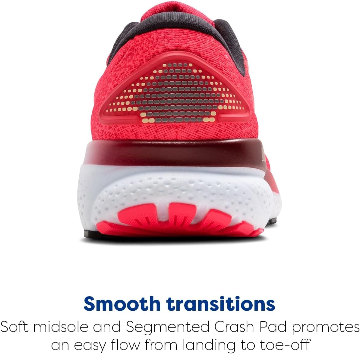 image:imageBrooks Womens Ghost 16 Neutral Running ShoePinkSundried TomatoCream