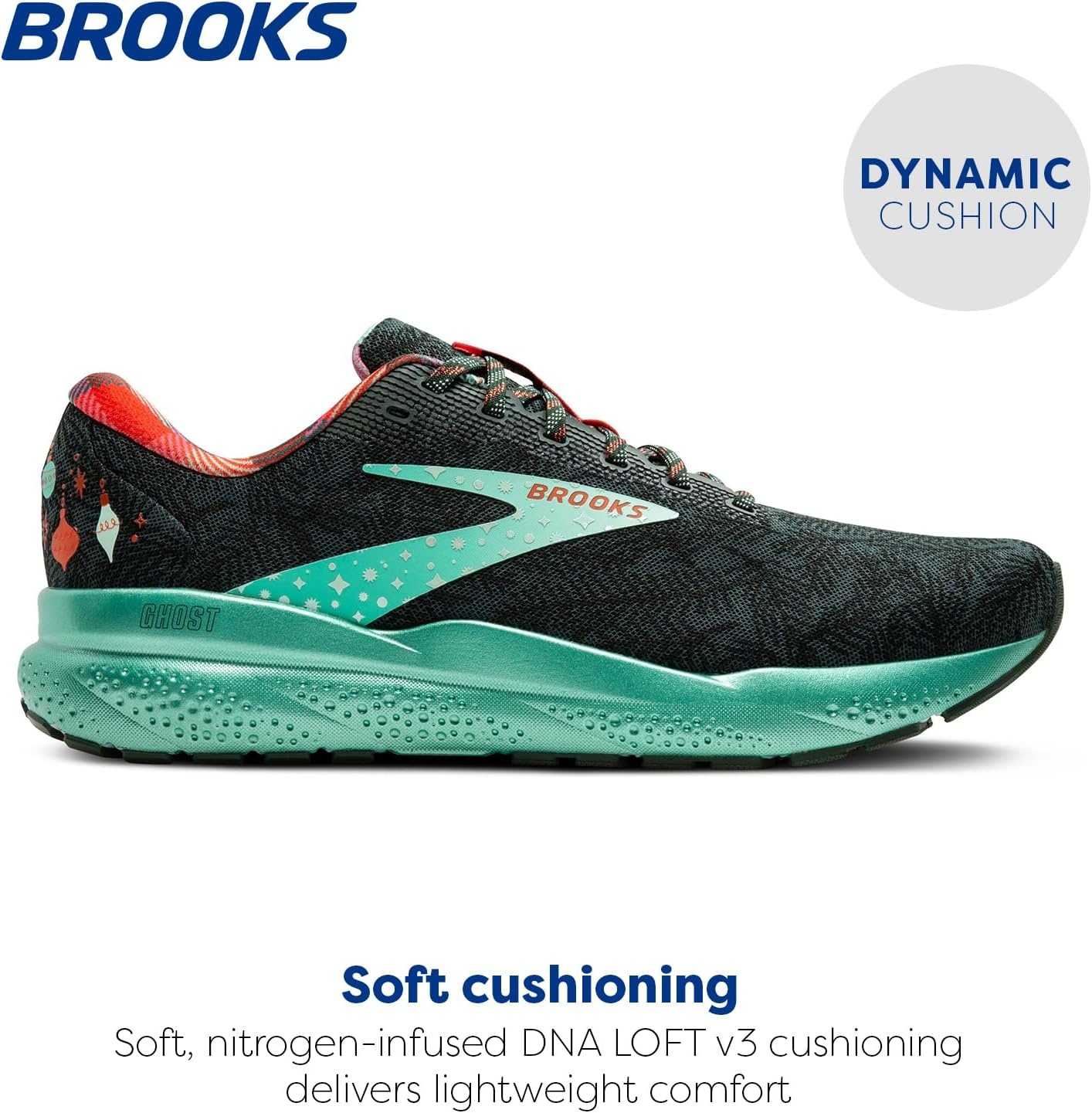 image:imageBrooks Womens Ghost 16 Neutral Running ShoePosySycamoreFiesta