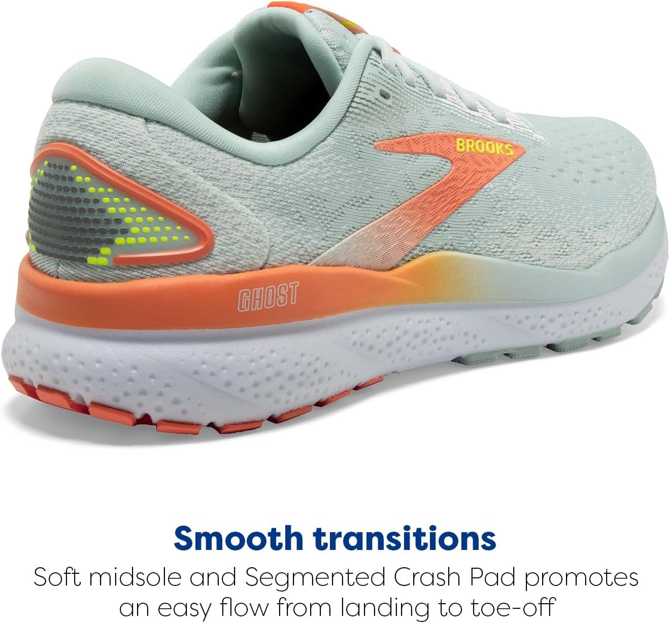 image:imageBrooks Womens Ghost 16 Neutral Running ShoeSkylight Coconut Sunset