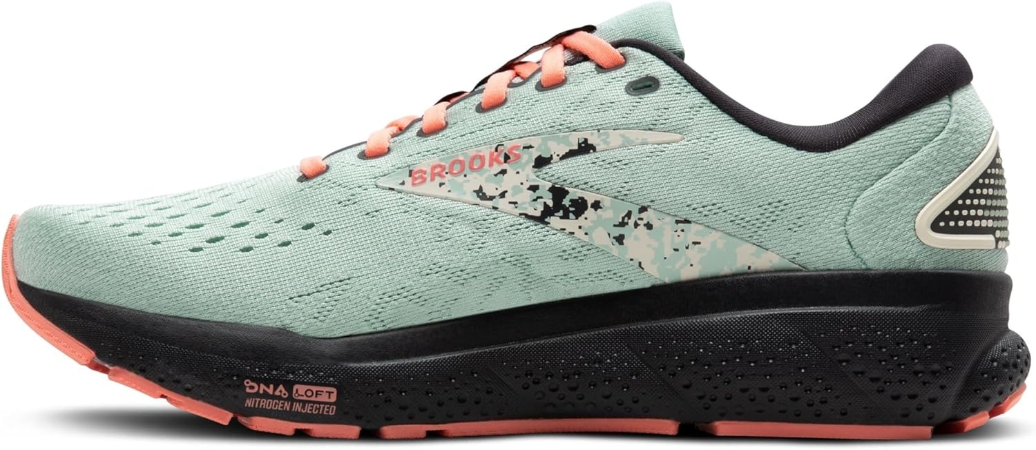 image:imageBrooks Womens Ghost 16 Neutral Running ShoeSurfFlowerWhitecap