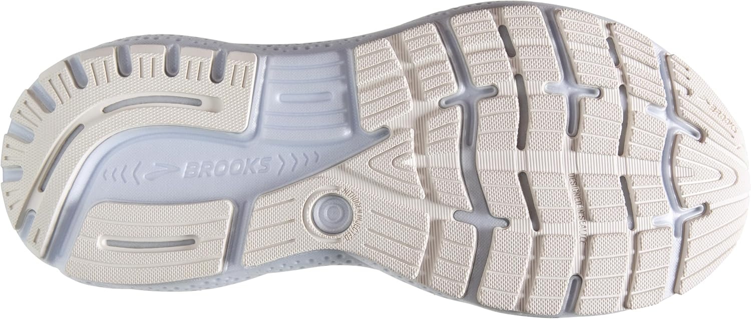 image:imageBrooks Womens Ghost 16 Neutral Running ShoeWhiteBlackRose Gold