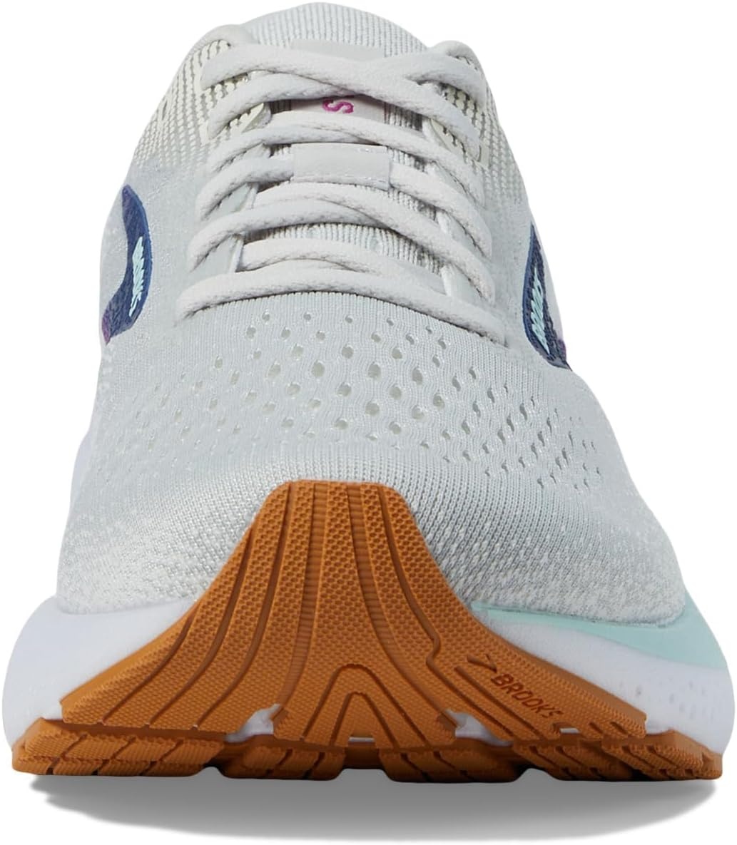 image:imageBrooks Womens Ghost 16 Neutral Running ShoeWhiteGreyEstate Blue