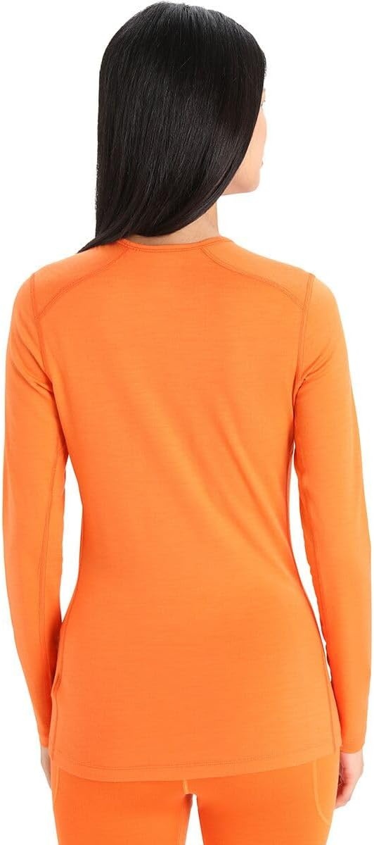 image:imageIcebreaker Merino Womens 200 Oasis Long Sleeve Thermal Cold Weather Base Layer TShirtFlash