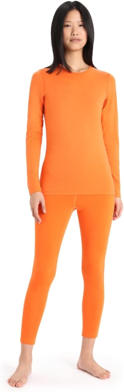 image:imageIcebreaker Merino Womens 200 Oasis Long Sleeve Thermal Cold Weather Base Layer TShirtFlash