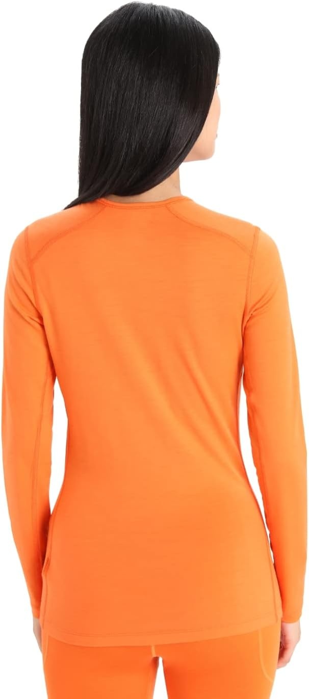 image:imageIcebreaker Merino Womens 200 Oasis Long Sleeve Thermal Cold Weather Base Layer TShirtFlash