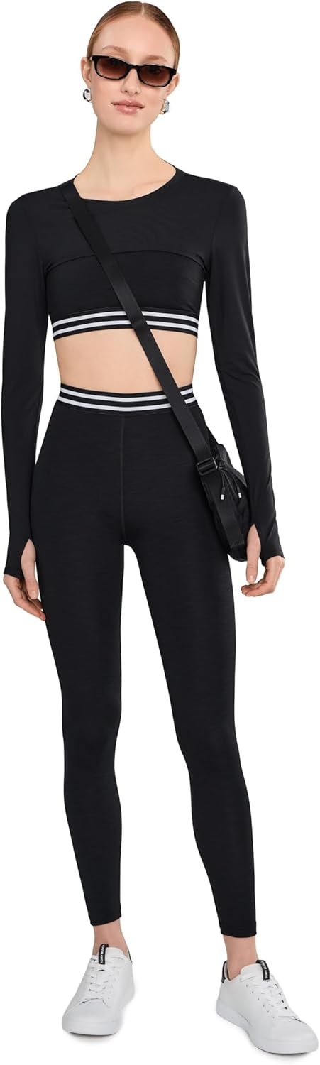 image:imageSPLITS59 Womens Cali Active Rib BraBlack