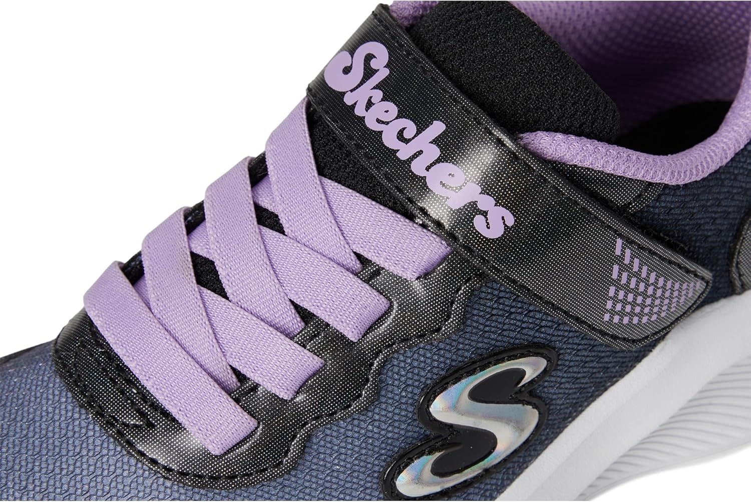 image:imageSkechers Girls Sole SwiftersBlackLavendar