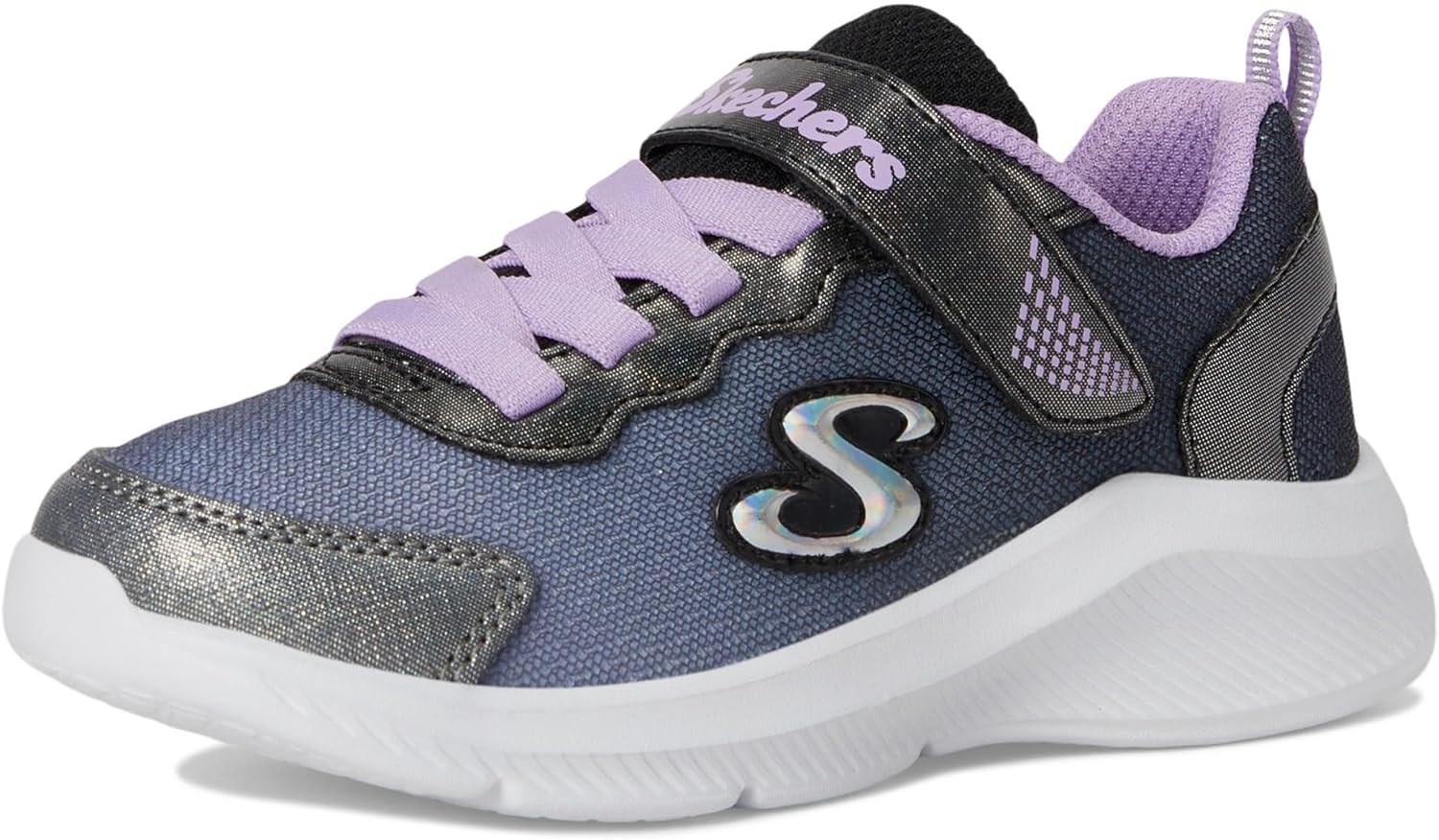 image:imageSkechers Girls Sole SwiftersBlackLavendar