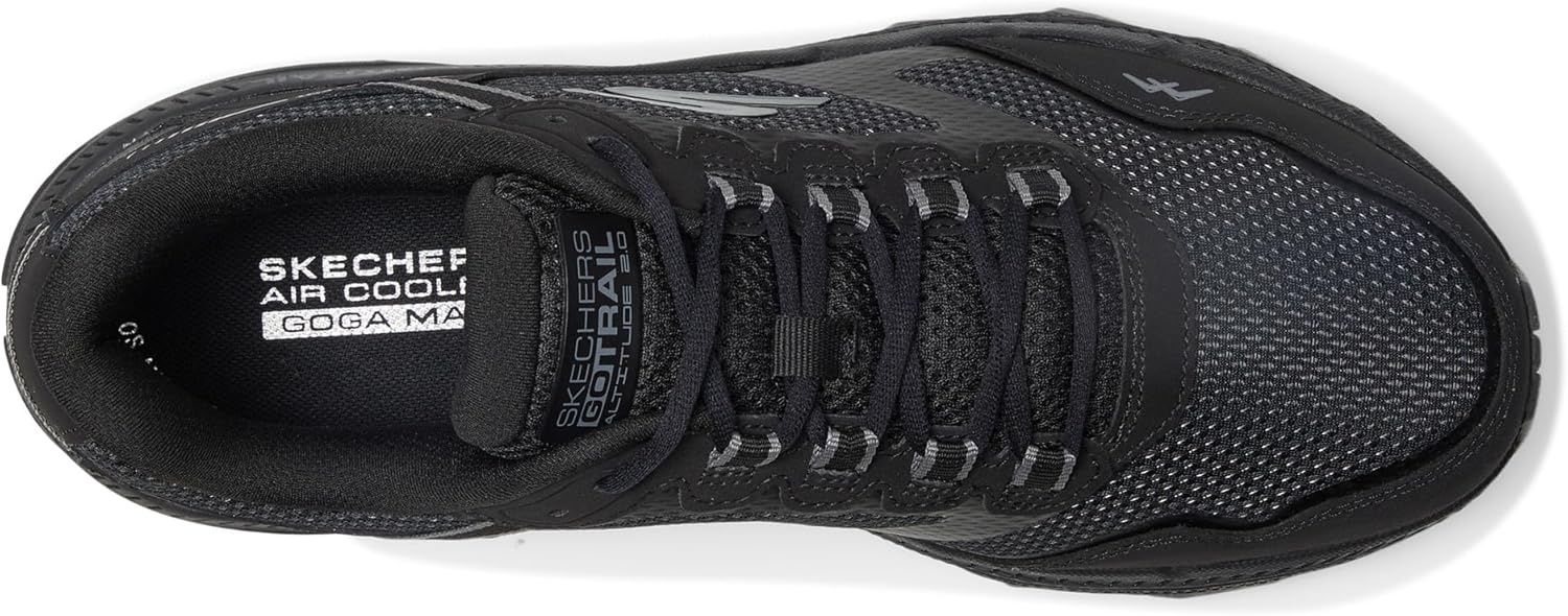 image:imageSkechers Mens Mens Go Run Trail Altitude 20Marble Rock 30 SneakerBlackBlack