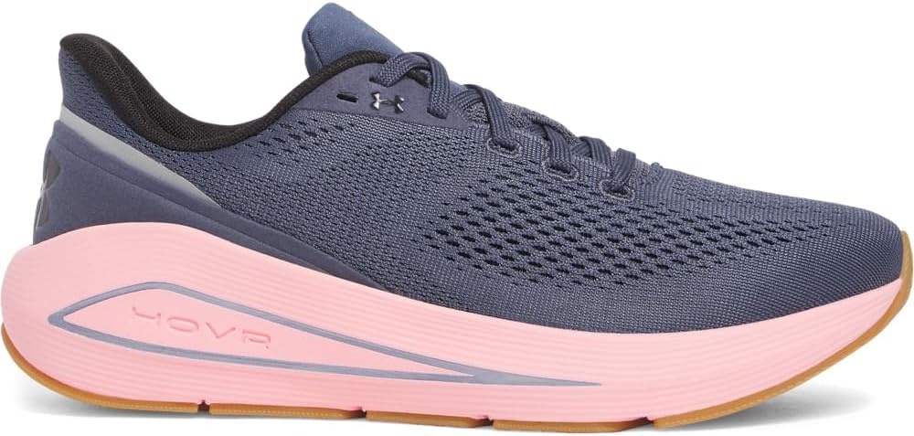 image:imageUnder Armour Womens HOVR Sonic 7044 Downpour GrayPrime PinkBlack