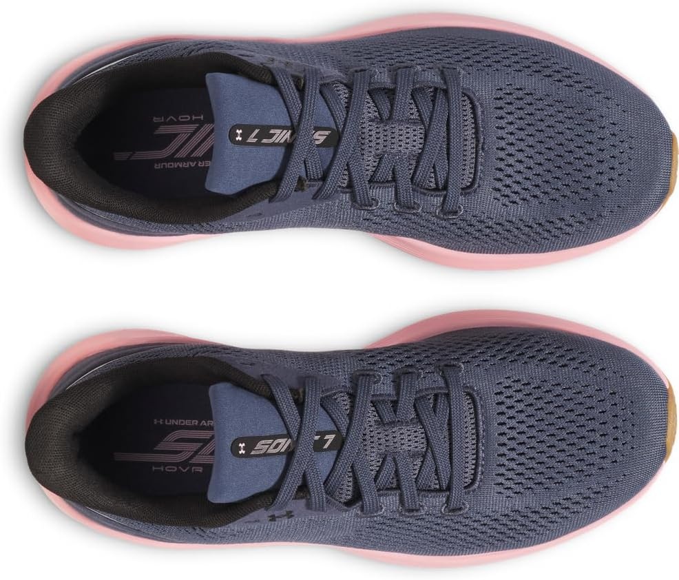 image:imageUnder Armour Womens HOVR Sonic 7044 Downpour GrayPrime PinkBlack
