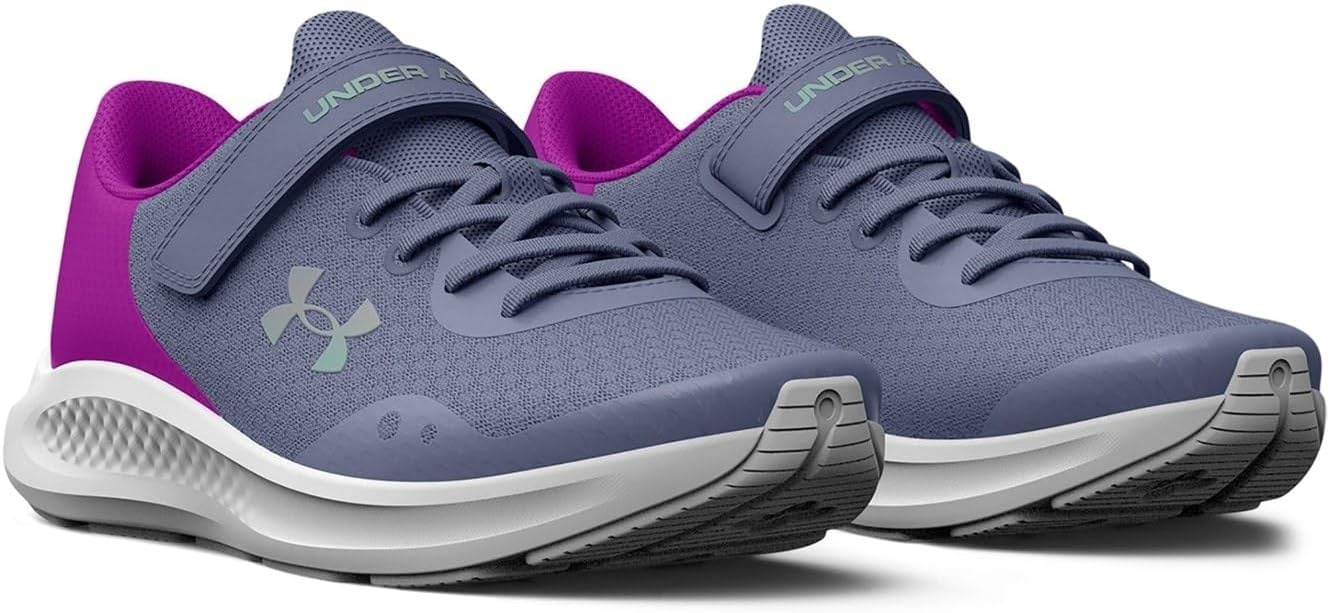 image:imageUnder Armour unisexchild Pursuit 3 Alternate Closure501 Aurora PurpleStrobeMetallic Silver