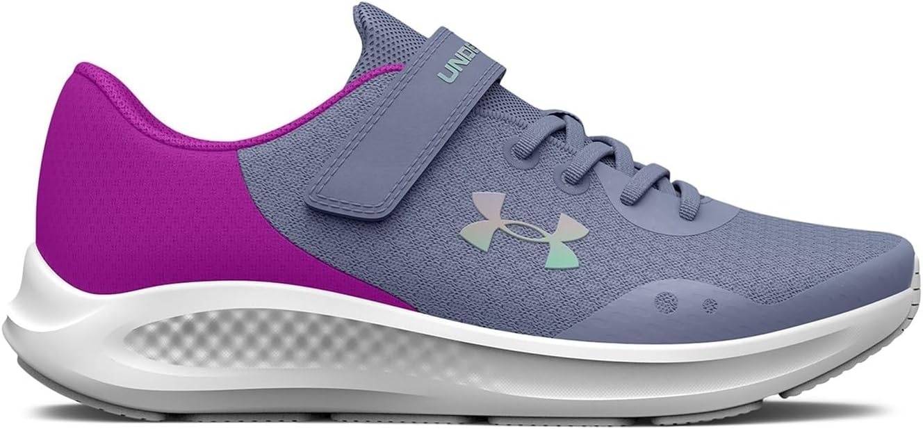 image:imageUnder Armour unisexchild Pursuit 3 Alternate Closure501 Aurora PurpleStrobeMetallic Silver