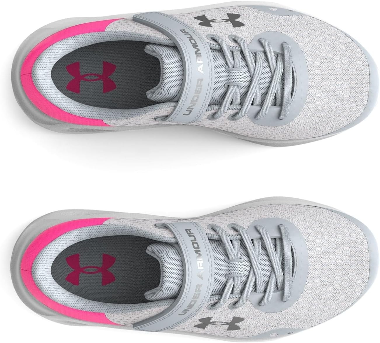 image:imageUnder Armour unisexchild Pursuit 3 Alternate ClosureHalo Gray 100Metallic Silver