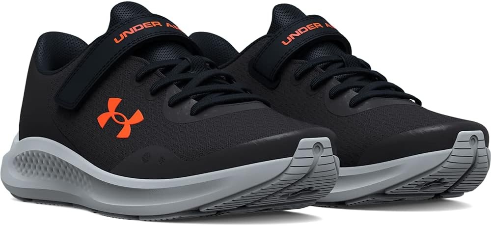 image:imageUnder Armour unisexchild Pursuit 3 Alternate ClosureJet Gray 100Blaze Orange