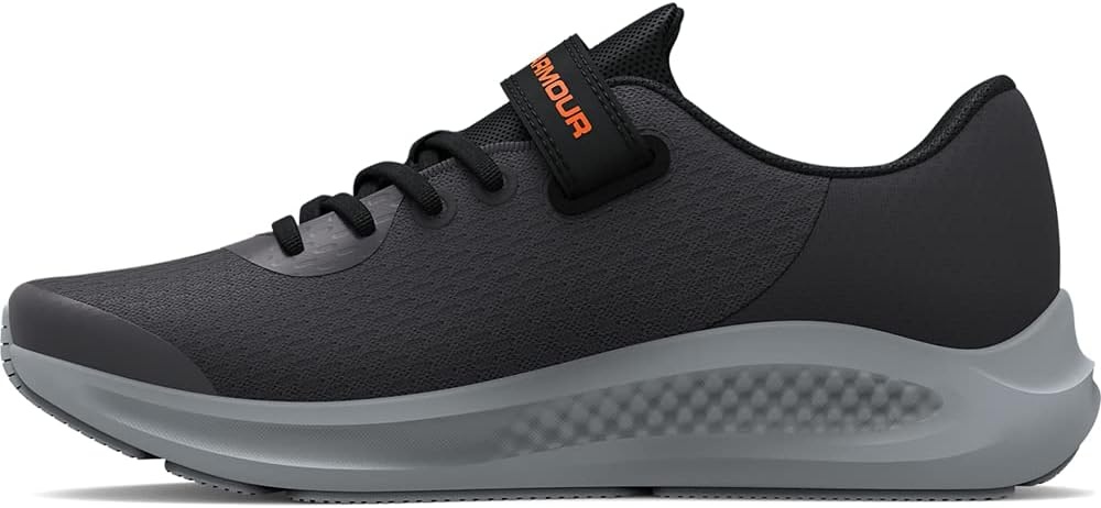 image:imageUnder Armour unisexchild Pursuit 3 Alternate ClosureJet Gray 100Blaze Orange
