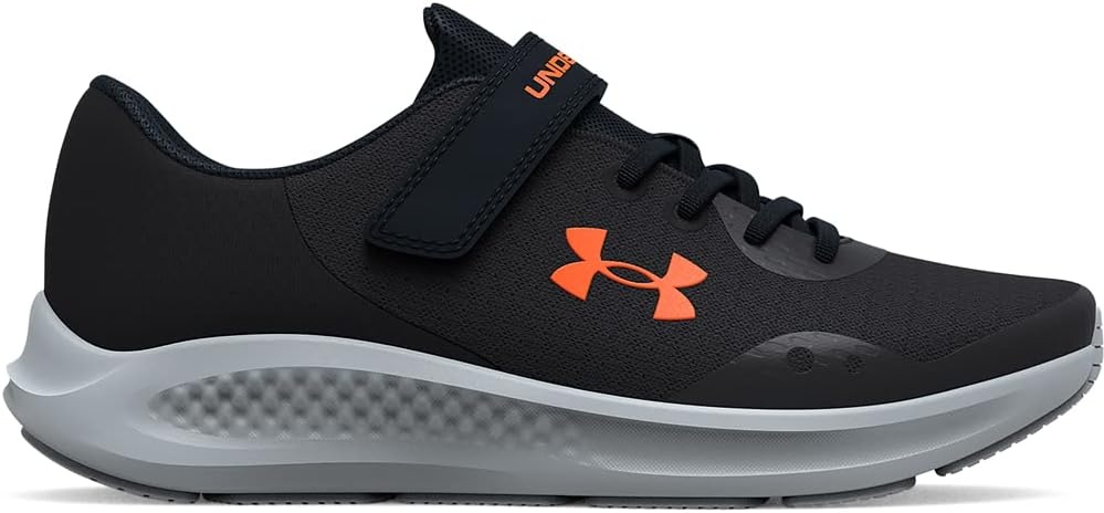 image:imageUnder Armour unisexchild Pursuit 3 Alternate ClosureJet Gray 100Blaze Orange