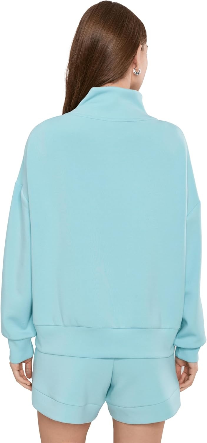 image:imageVarley Womens Hawley Half Zip SweaterPorcelain Blue