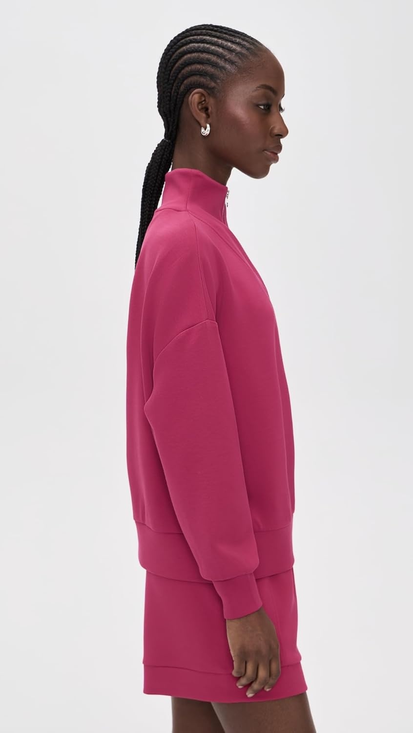 image:imageVarley Womens Hawley Half Zip SweaterRich Raspberry