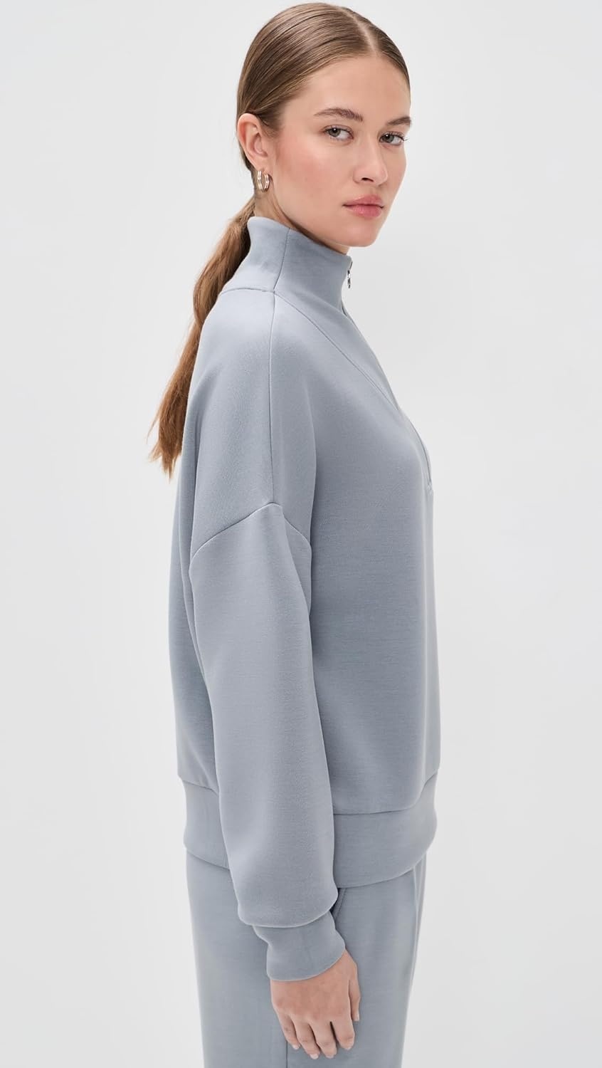 image:imageVarley Womens Hawley Half Zip SweaterWind Blue