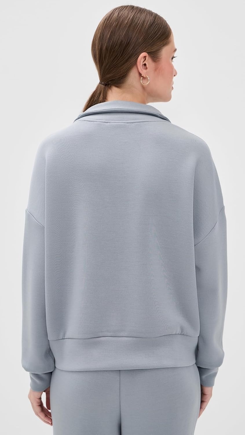 image:imageVarley Womens Hawley Half Zip SweaterWind Blue