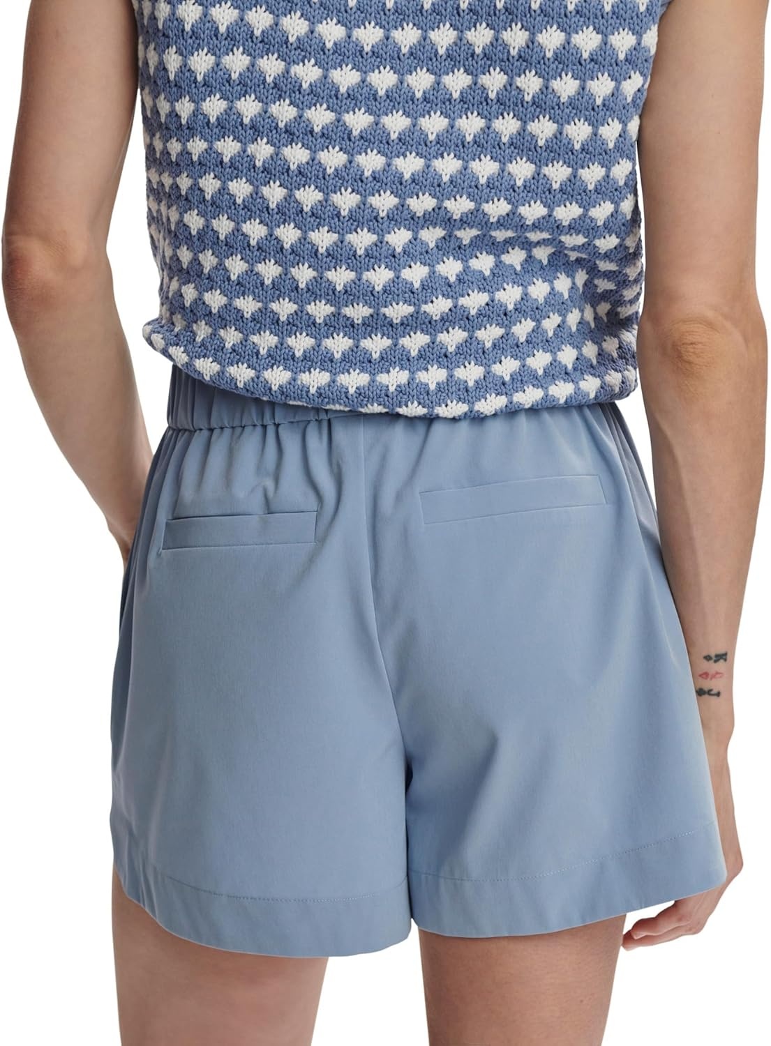 image:imageVarley Womens Nila Mid Rise ShortsRain Blue