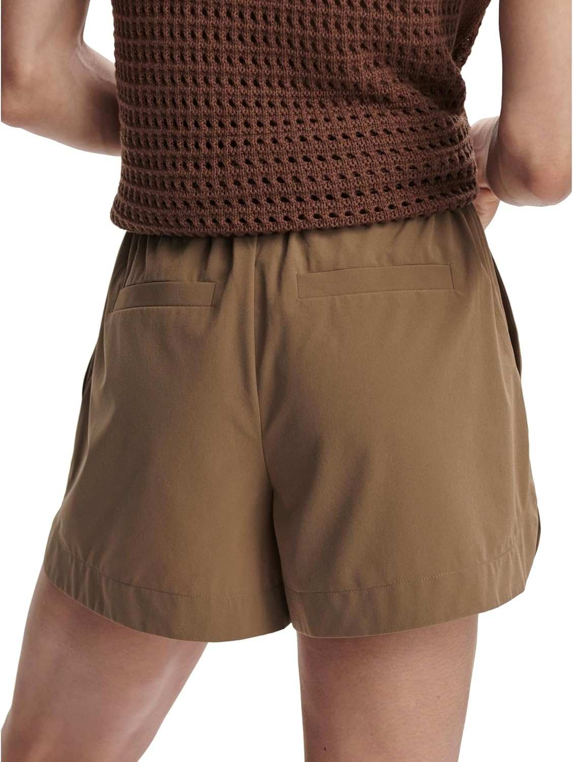 image:imageVarley Womens Nila Mid Rise ShortsTaupe Stone
