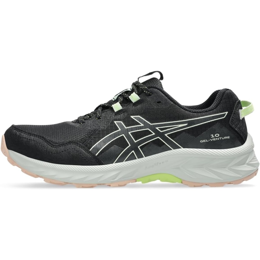 image:imageASICS Womens GelVenture 10 Running ShoesBlackWhisper Green