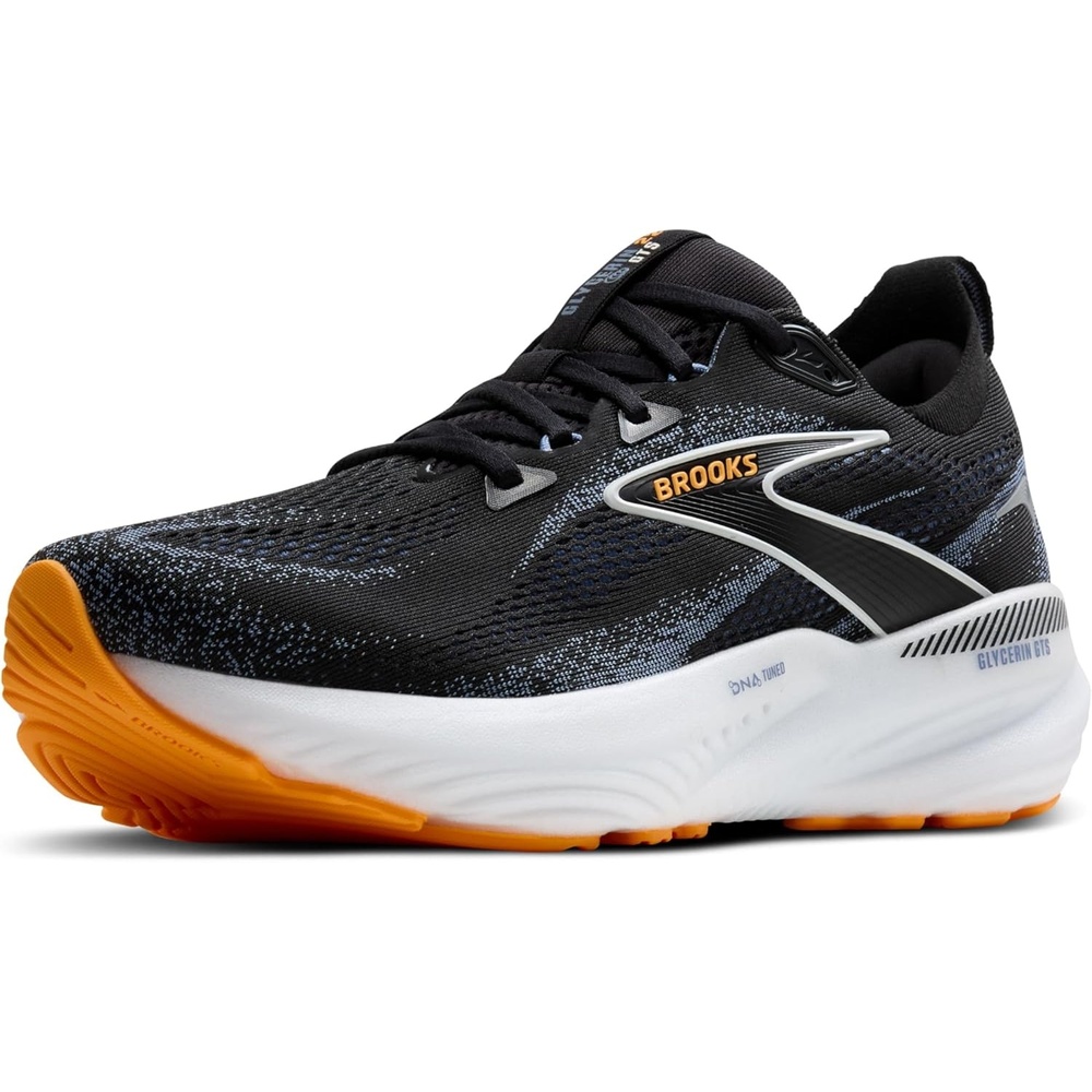 image:imageBrooks Mens Glycerin GTS 22 Supportive Running ShoeBlackCountry BlueOrange Pop