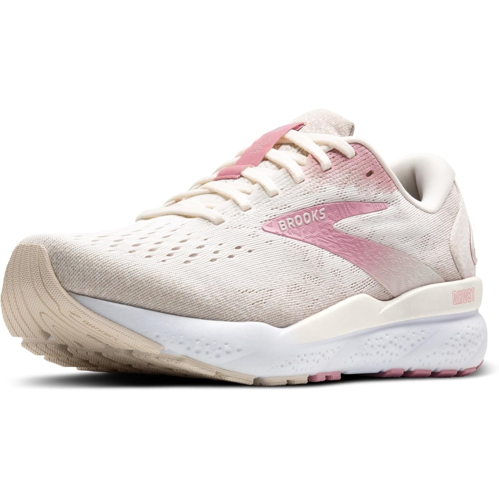 image:imageBrooks Womens Ghost 16 Neutral Running ShoeCoconutZephyrWhite