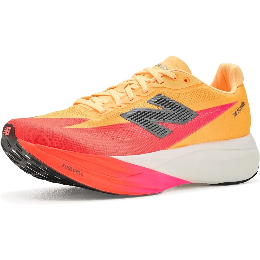 image:imageNew Balance Womens FuelCell Supercomp Elite V5Tangerine HeatWhite Peach