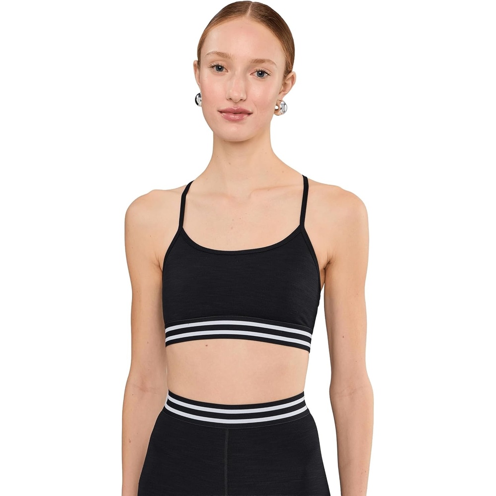 image:imageSPLITS59 Womens Cali Active Rib BraBlack