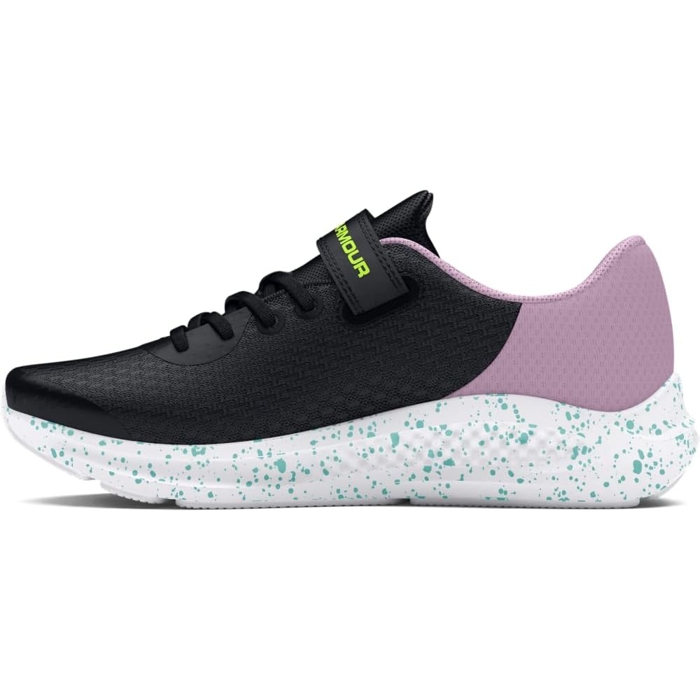 image:imageUnder Armour unisexchild Pursuit 3 Alternate Closure002 BlackPurple AceHighvis Yellow