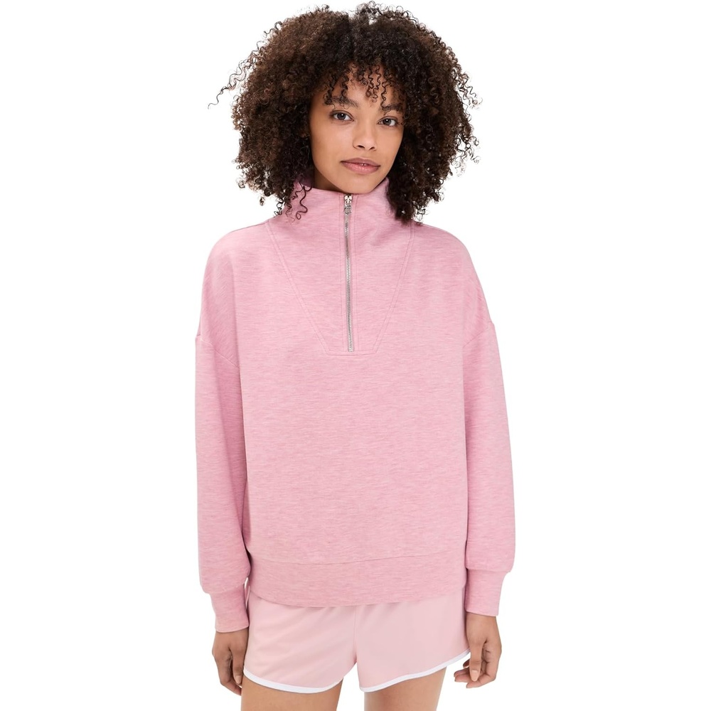 image:imageVarley Womens Hawley Half Zip SweaterRose Marl