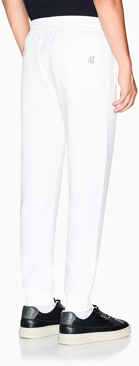 image:imageArmani Exchange Mens Stretch Cotton Icon JoggerOffwhite