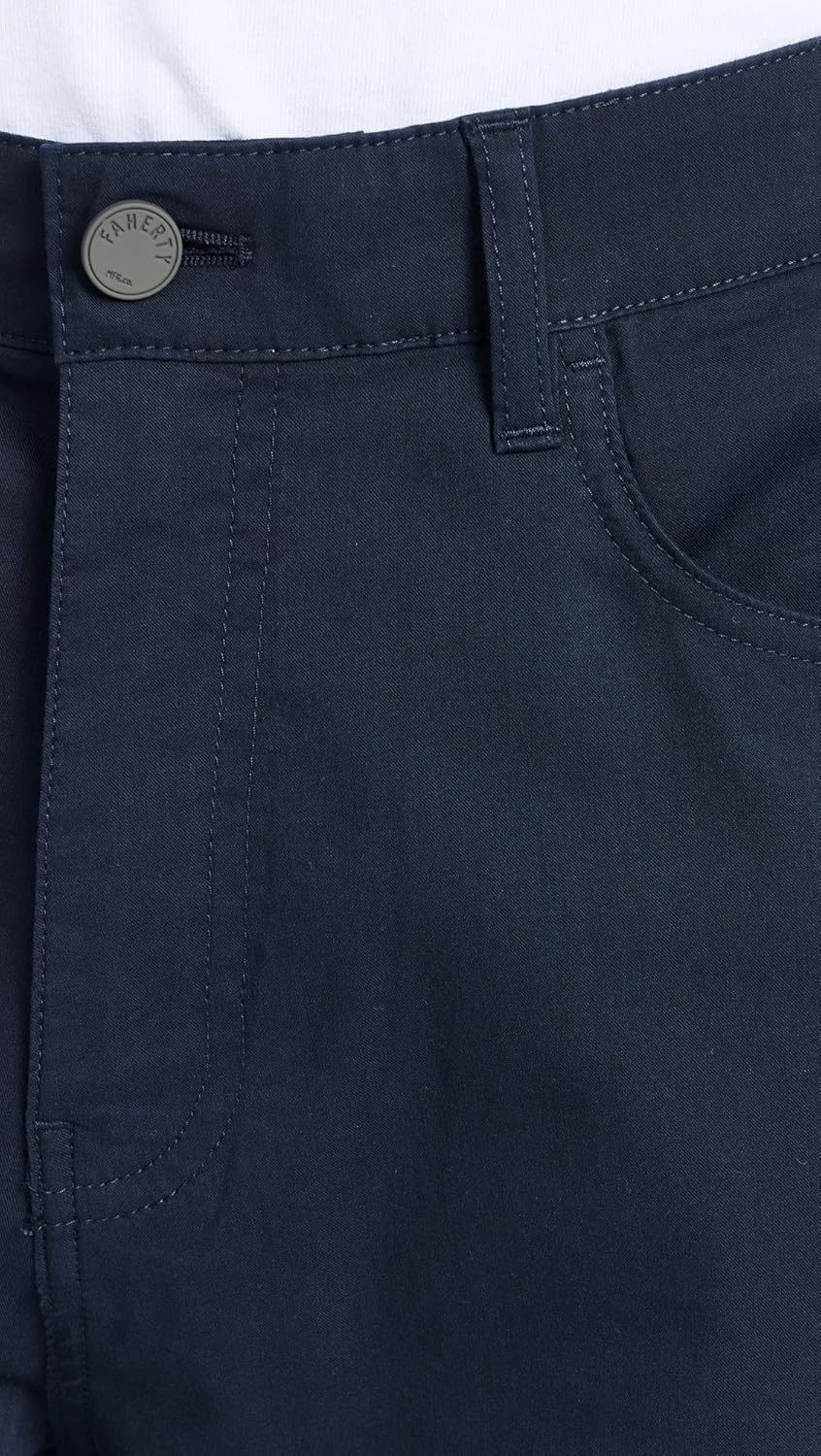 image:imageFaherty Mens Movement 5pocket PantNavy