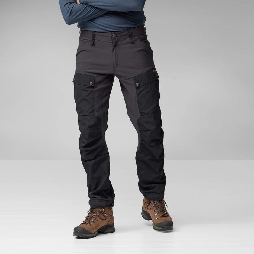 image:imageFjllrven Mens Keb TrousersGreen CamoLaurel Green