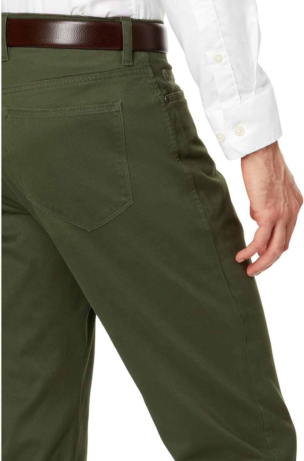 image:imageJohnston amp Murphy Mens FivePocket PantsOlive