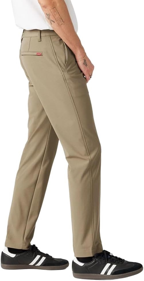 image:imageLevis Mens Xx Standard Chino Tech Pants Also Available in Big amp TallNew Beach Taupe Stretch