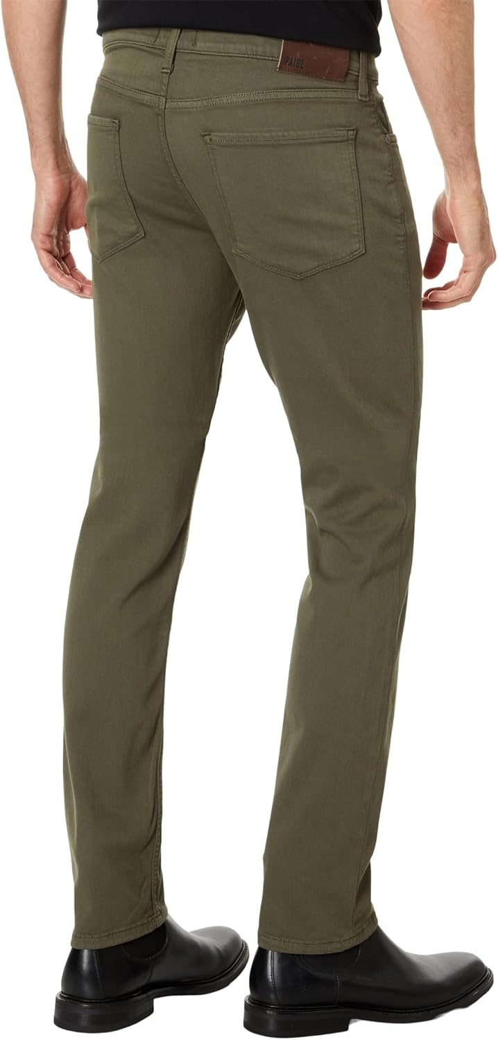 image:imagePAIGE Mens Lennox Transcend Slim Fit PantsAged Moss