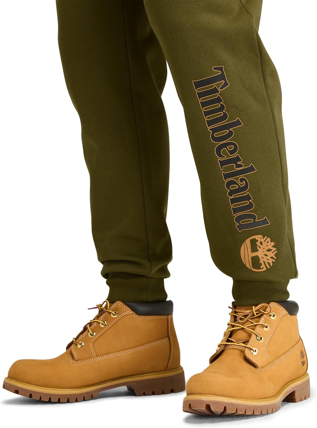image:imageTimberland Mens Kennebec River Brushed Back SweatpantDark Olive