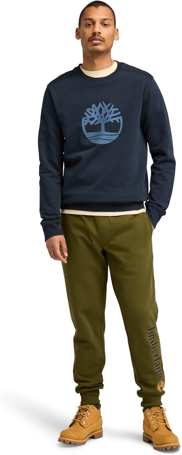 image:imageTimberland Mens Kennebec River Brushed Back SweatpantDark Olive