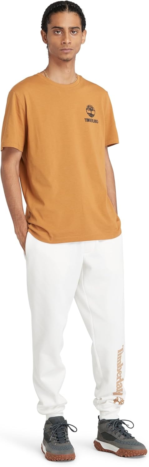 image:imageTimberland Mens Kennebec River Brushed Back SweatpantVintage White