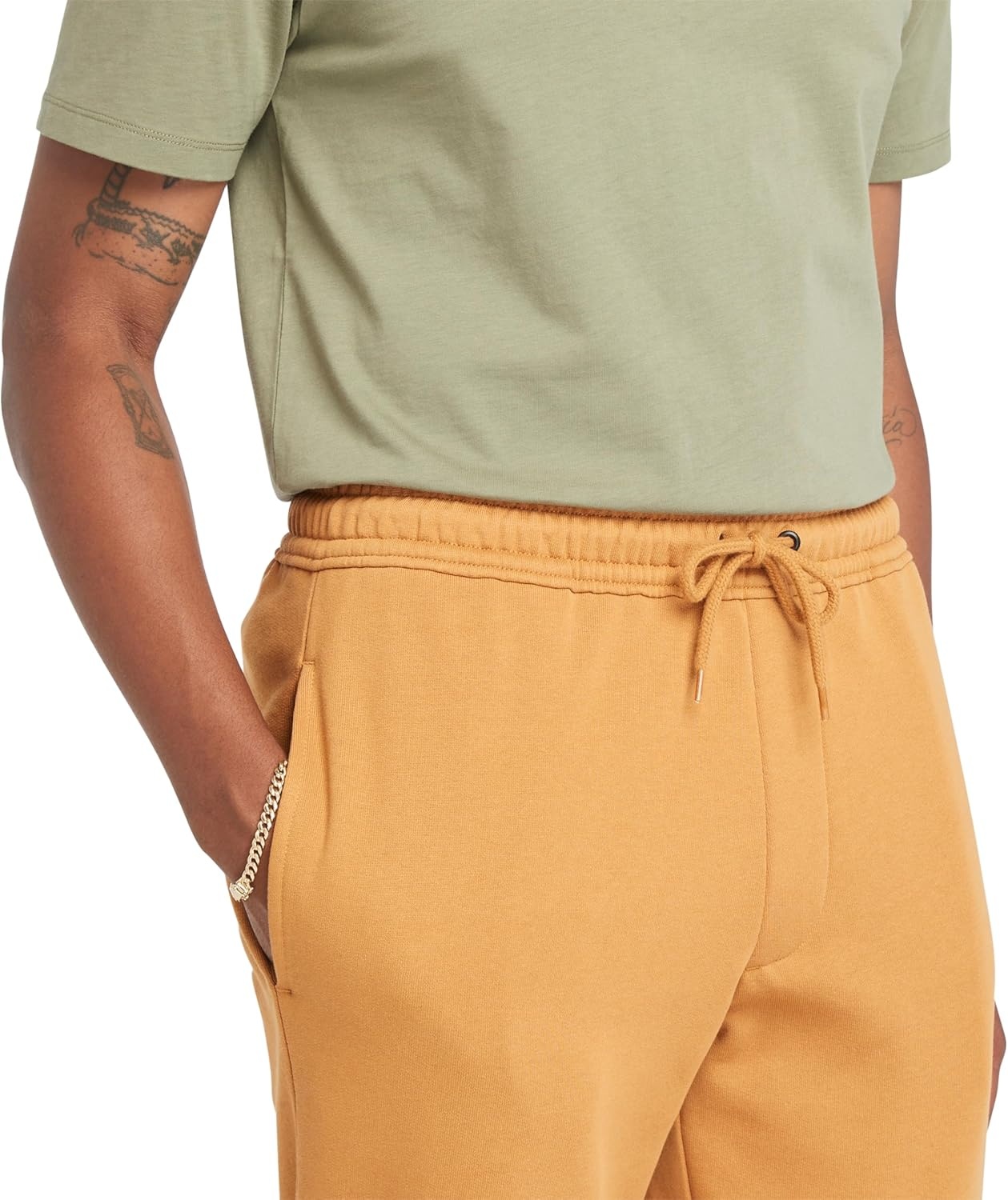 image:imageTimberland Mens Kennebec River Brushed Back SweatpantWheat