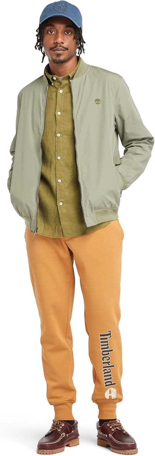 image:imageTimberland Mens Kennebec River Brushed Back SweatpantWheat