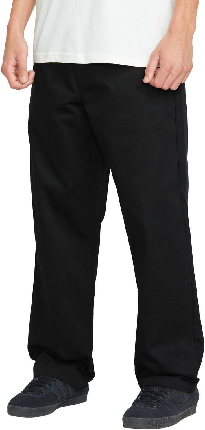 image:imageVolcom Mens Frickin Slim Chino PantBlack 2024