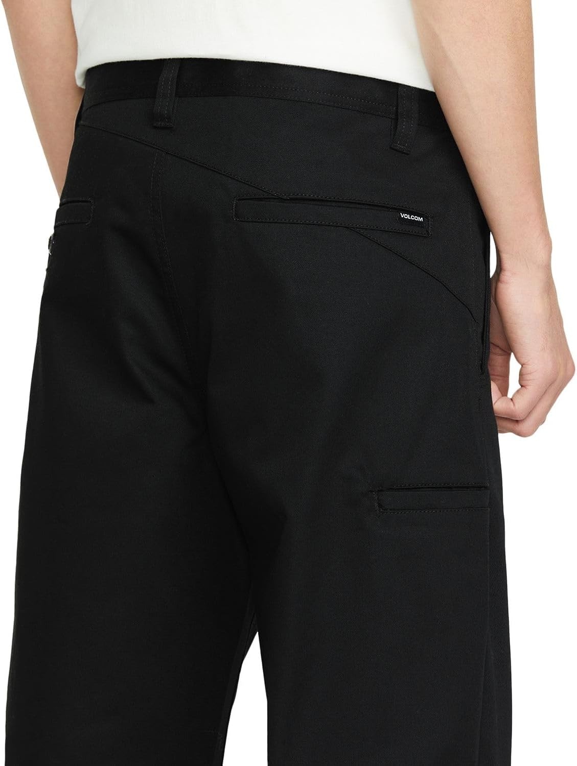 image:imageVolcom Mens Frickin Slim Chino PantBlack 2024