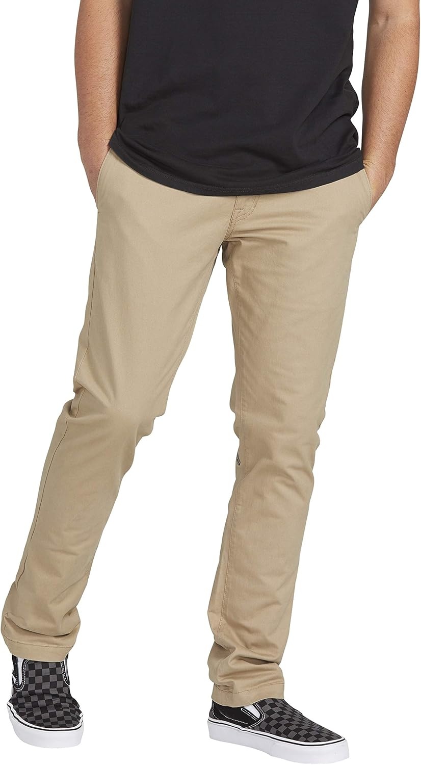 image:imageVolcom Mens Frickin Slim Chino PantKhaki